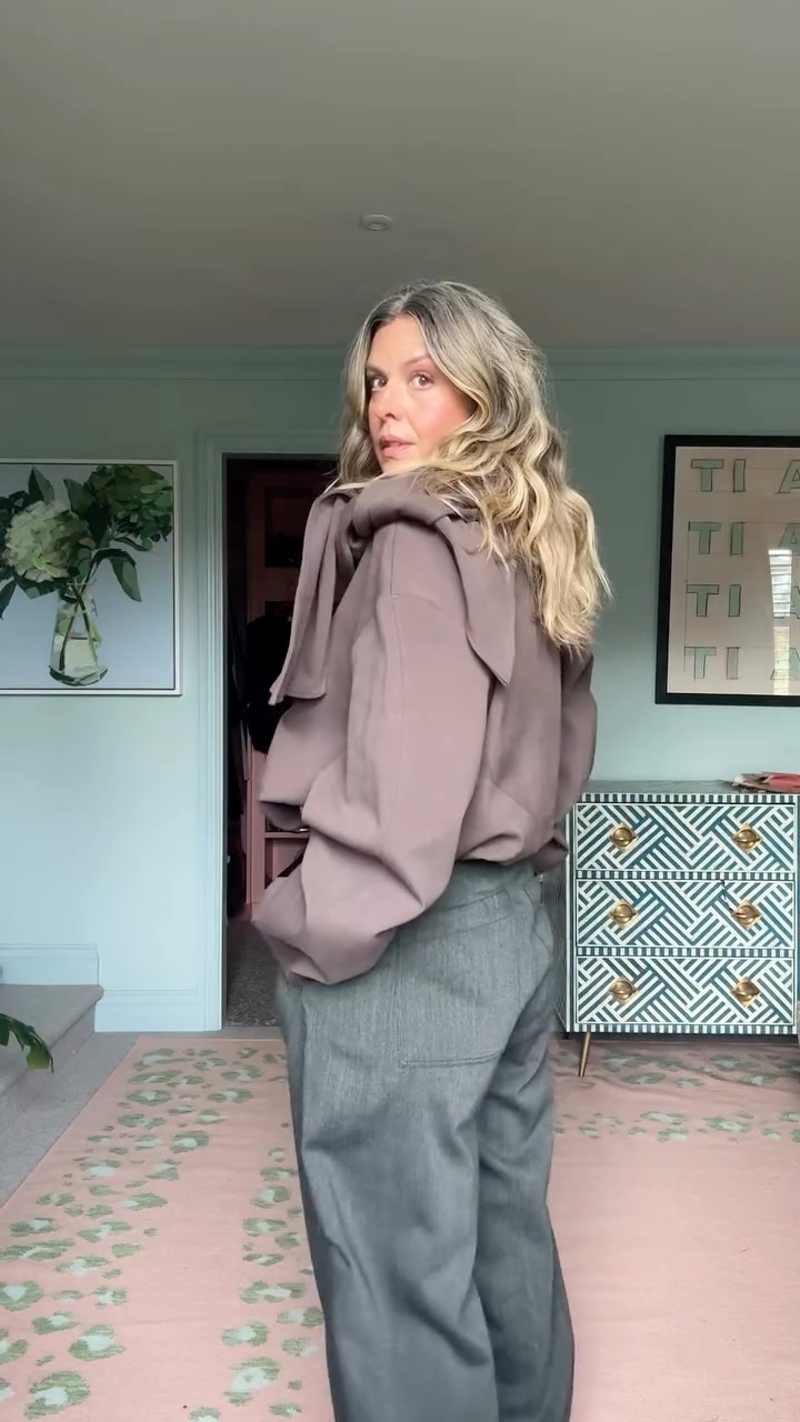 Instagram post by @erica_davies for Soeur. Caption reads: [...] a busy day of London! First time wearing....