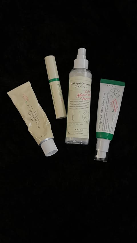 Instagram post by @lovenabeelah for Axis-y. Caption reads: [...] through a full bottle of the @axisy_official....