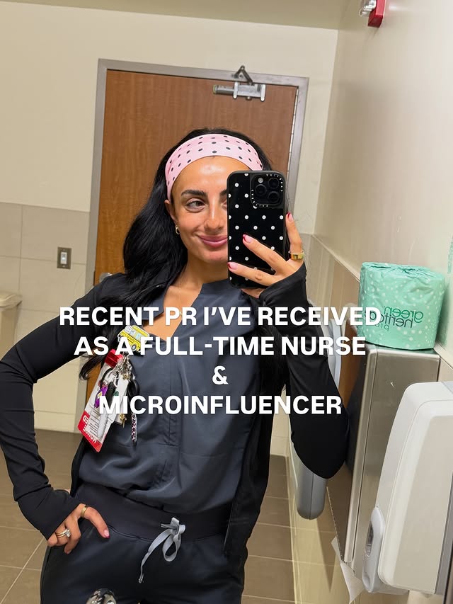 Instagram post by @tinapedsnurse for LesserEvil Snacks. Caption reads: ANYTHING CAN HAPPEN!!!!! take this as your sign to....