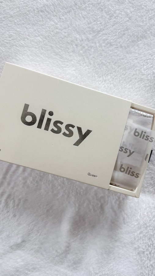 Instagram post by @alisoghmoni for Blissy. Caption reads: Have you guys heard of @blissybrand ☁️ it’s a....