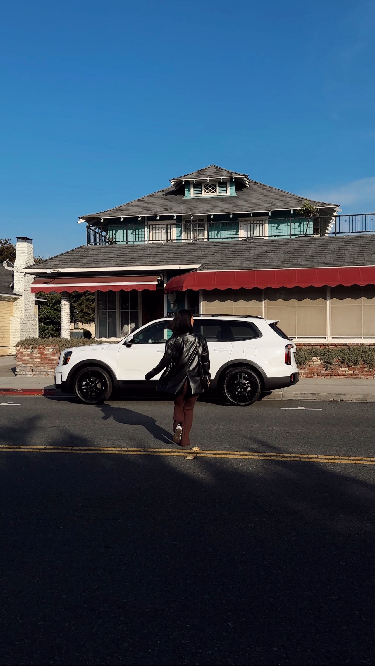 Instagram post by @aimzyooon for Kia. Caption reads: #ad come drive with me in my 2025 @kiausa....