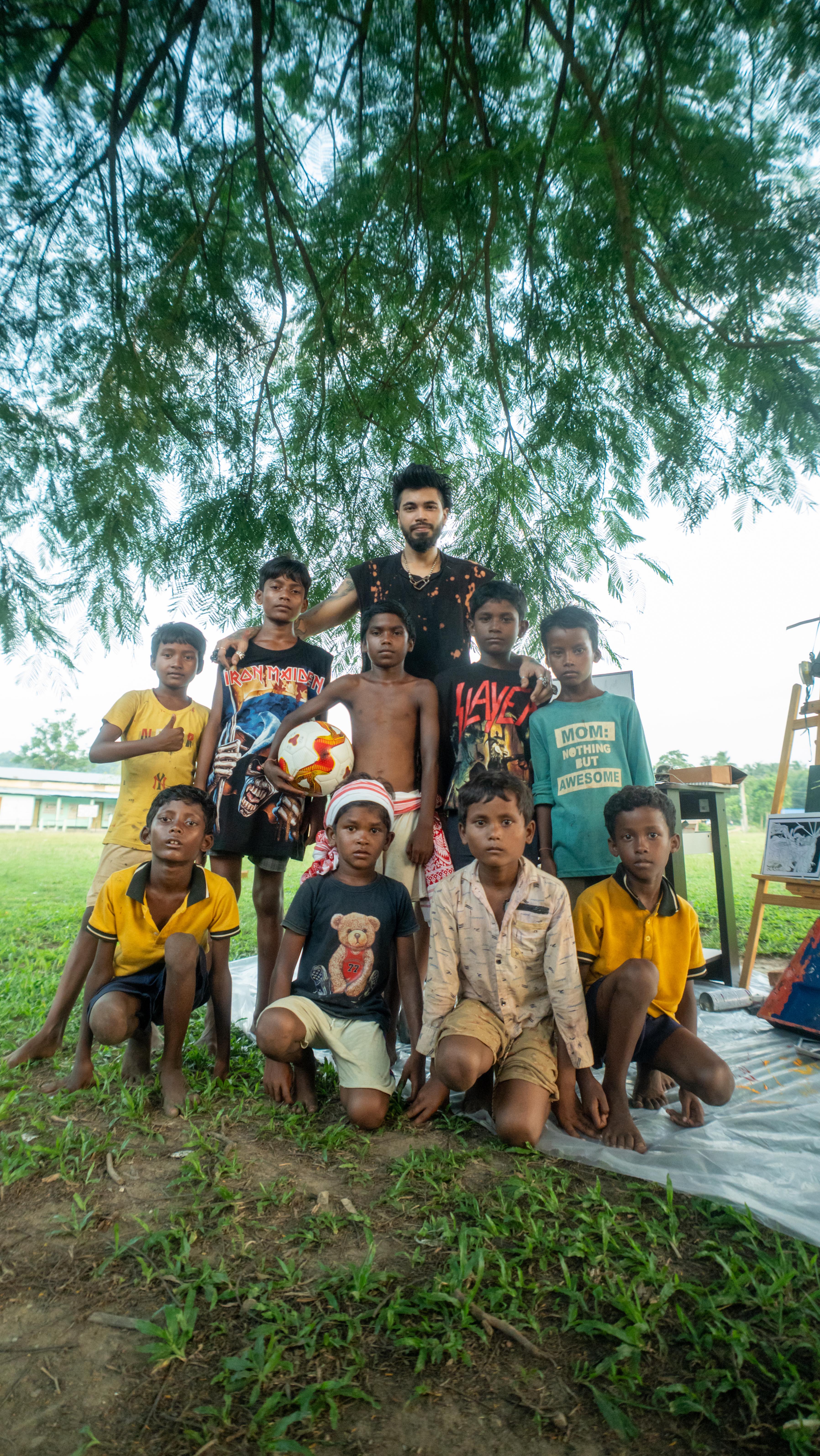 Instagram post by @santanu_hazarika_art for eFootball. Caption reads: Efootball x Santanu for Konami- presented by [...].