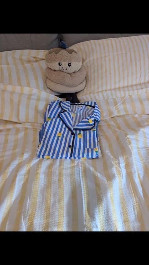 Instagram post by @nicolalemmon for Online Home Shop. Caption reads: [...] for summer with matching PJ's from....