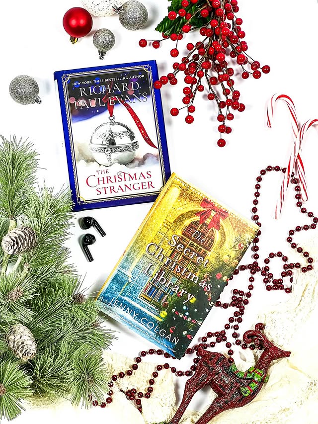 Instagram post by @subakka.bookstuff for HarperCollins. Caption reads: 𝒞𝒽𝓇𝒾𝓈𝓉𝓂𝒶𝓈 𝐸𝓋𝑒 𝑅𝑒𝓋𝒾𝑒𝓌𝓈 ⁣
⁣
It’s....