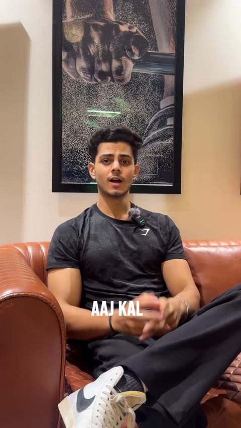 Instagram post by @rishabhduttaa for Big Muscles Nutrition. Caption reads: Built for performance. Backed by trust. 💪✨....