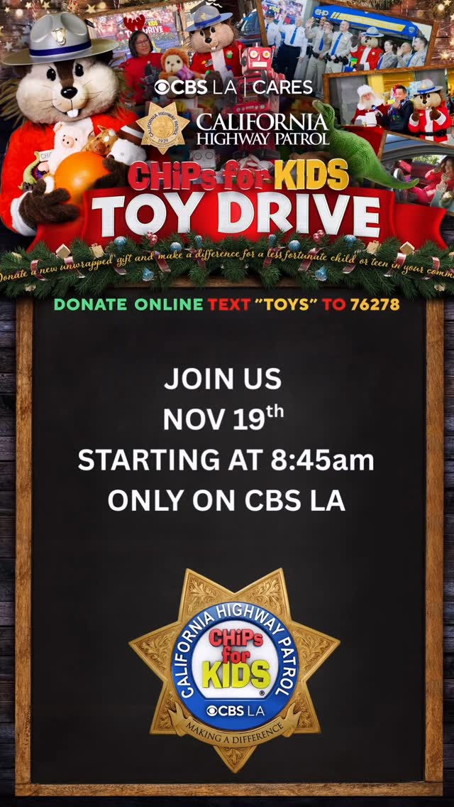 Instagram post by @amyjohnsontv for CBS News. Caption reads: We’re gearing up to make the holidays brighter for....