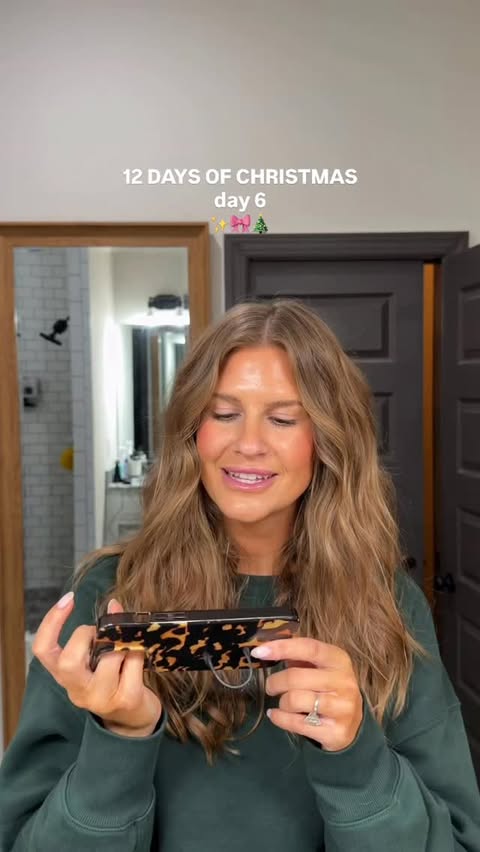 Instagram post by @doriecfoshee for LoopyCases. Caption reads: on day 6 of my 12 days of Christmas giveaway I am....