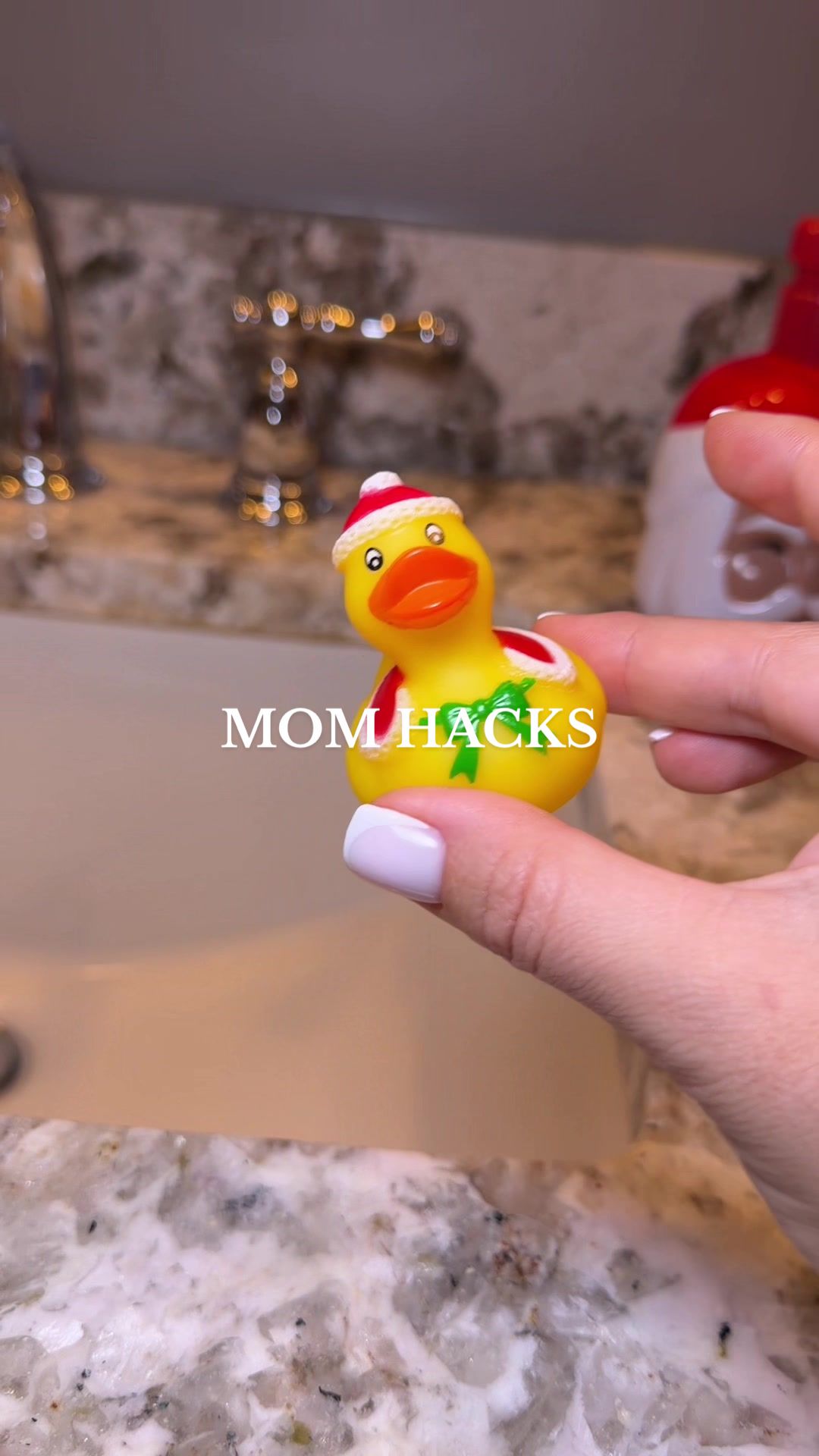 TikTok post by @yana_kuzmich for HOTO Tools. Caption reads: [...] time mom🥹 My favorite hot glue hacks....