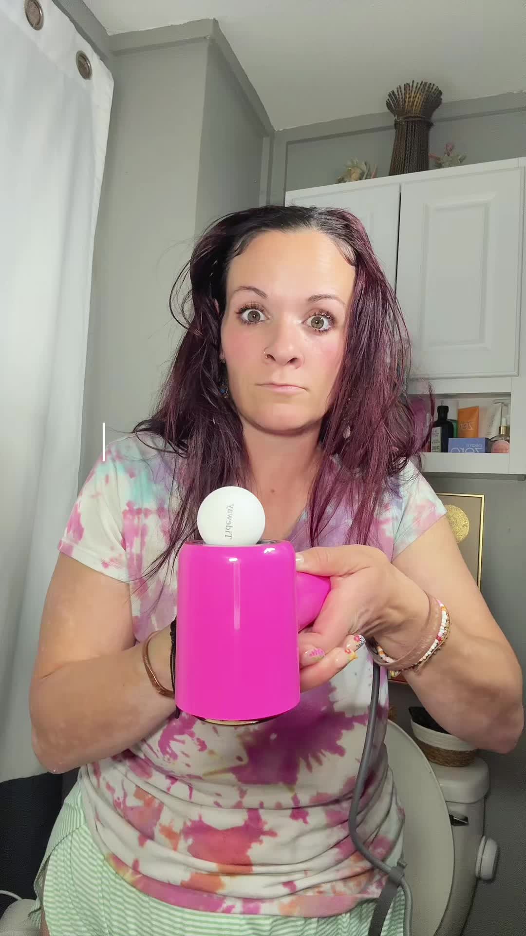 TikTok post by @giftofgab.xo for Tideway. Caption reads: [...] with your hair instead of against it?....