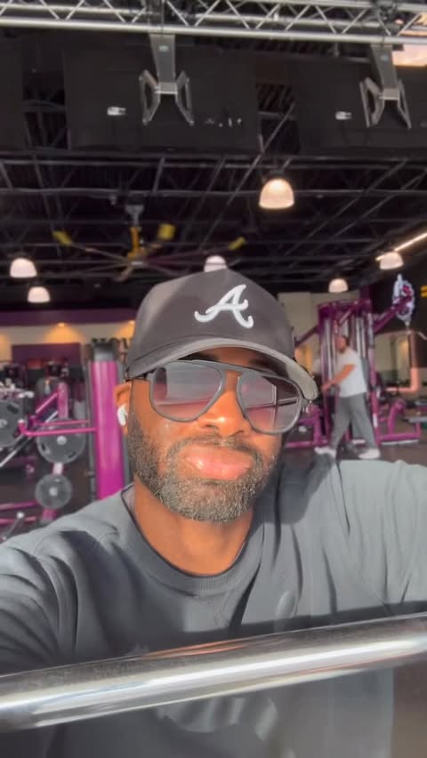 Instagram post by @officialaustinr for Planet Fitness. Caption reads: [...] am officially a BRAND AMBASSADOR for....