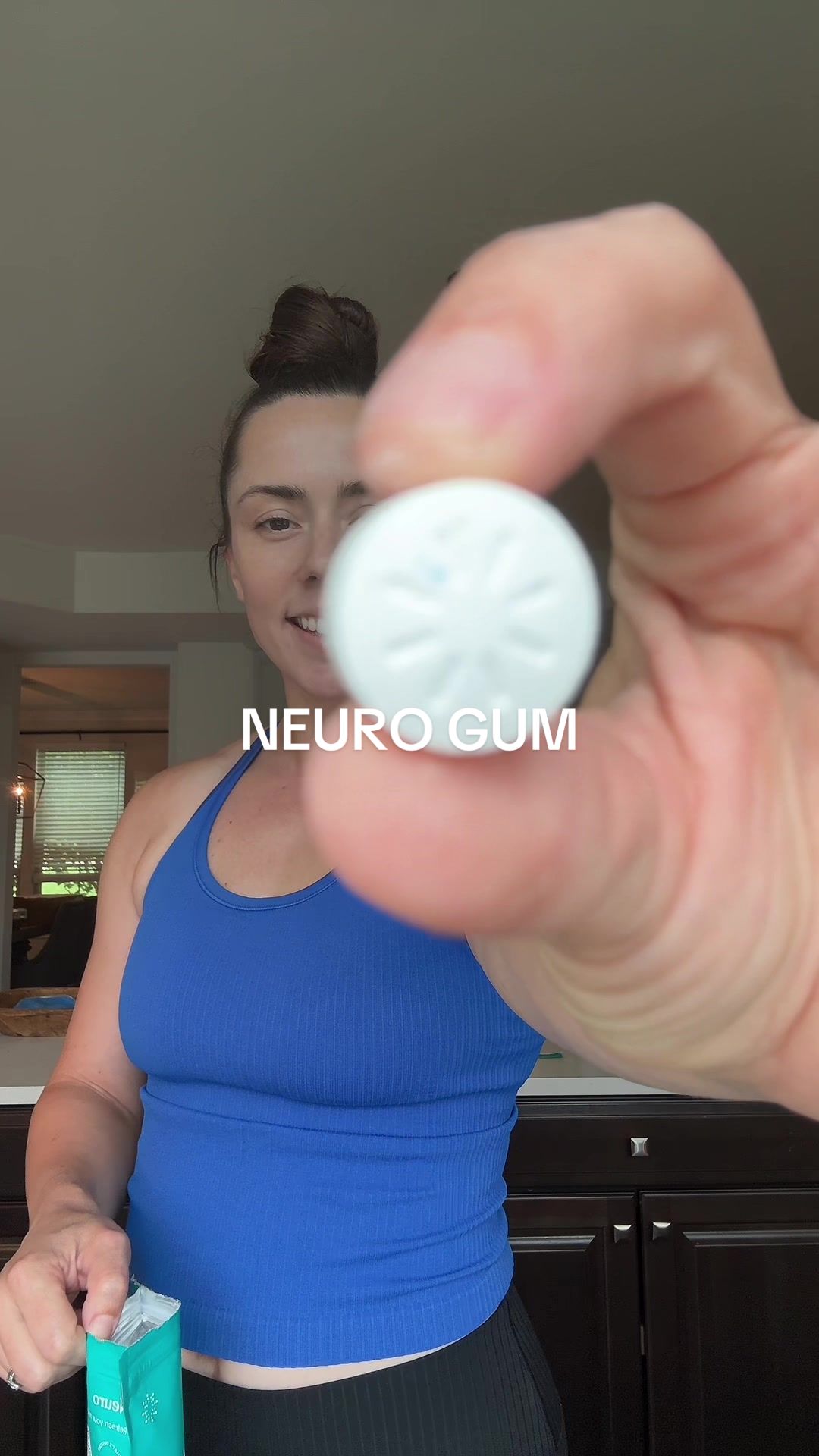 TikTok post by @kenzieleigh_ for Neuro. Caption reads: Neuro FTW @Neuro Gum [...].