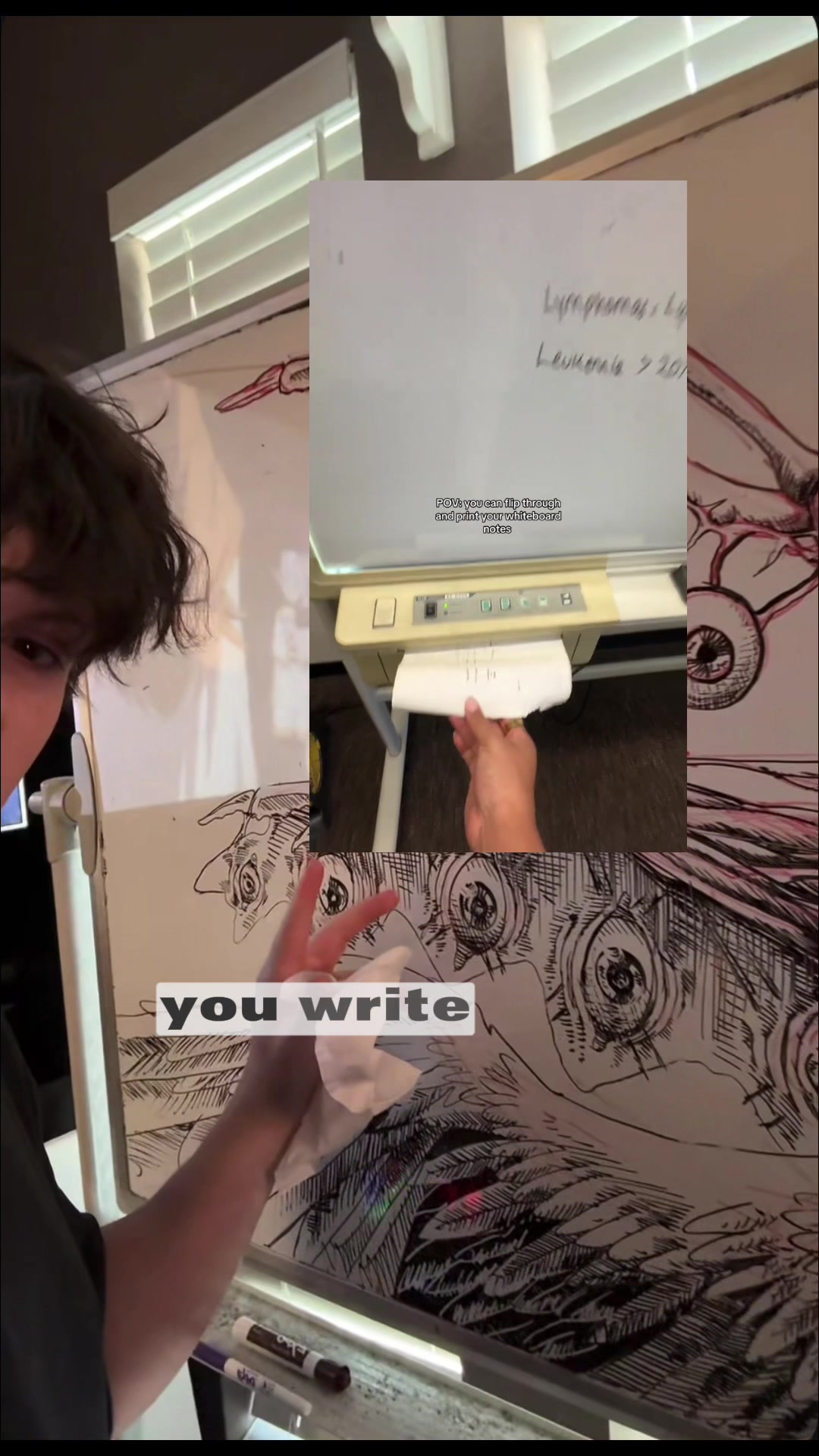 TikTok post by @criminal__acttv for Printful. Caption reads: [...] when you can do so much more for less....