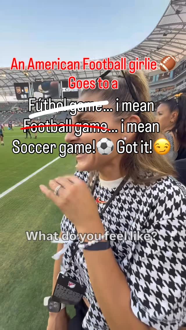 Instagram post by @anjagarcia for Major League Soccer. Caption reads: From red zones to offsides, we’re out here....