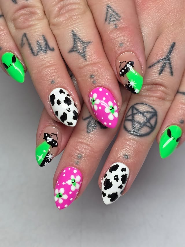Instagram post by @nailcandybyjen for Madam Glam. Caption reads: [...] my bio to purchase all your Madam Glam....