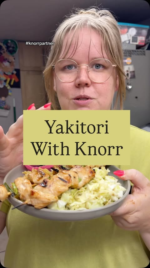 Instagram post by @budgetbylauren for Knorr US. Caption reads: The secret ingredient is Knorr Chicken Bouillion....