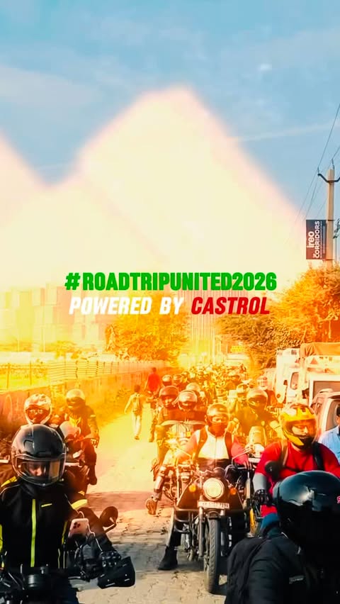Instagram post by @karan.aujla.92 for Castrol POWER1. Caption reads: Fueled by performance, driven by passion. 🏍️ With....