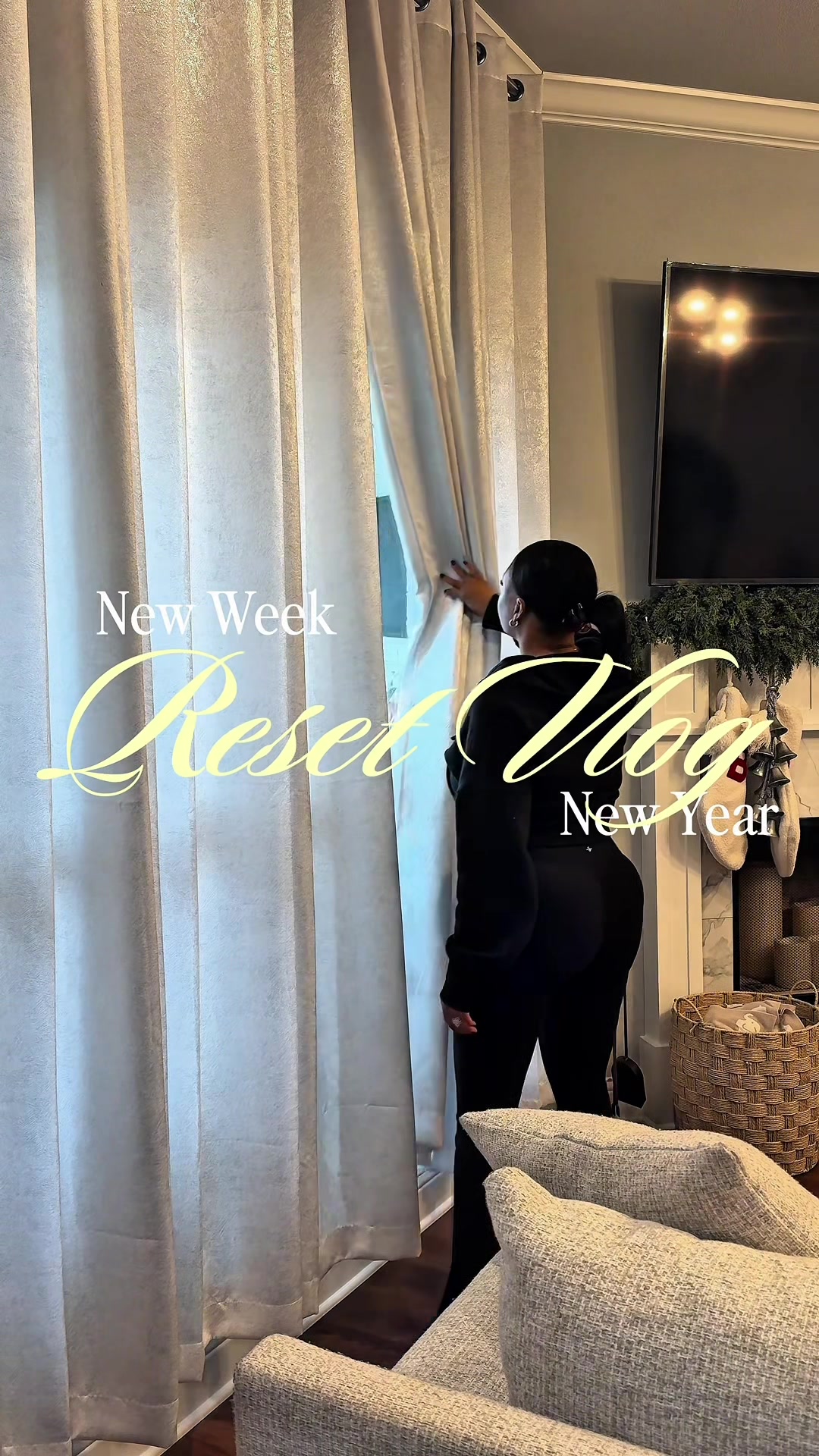 TikTok post by @tonnericaedwards for MaryRuth Organics. Caption reads: New week.New Year .New Reset.  Are we all packing....