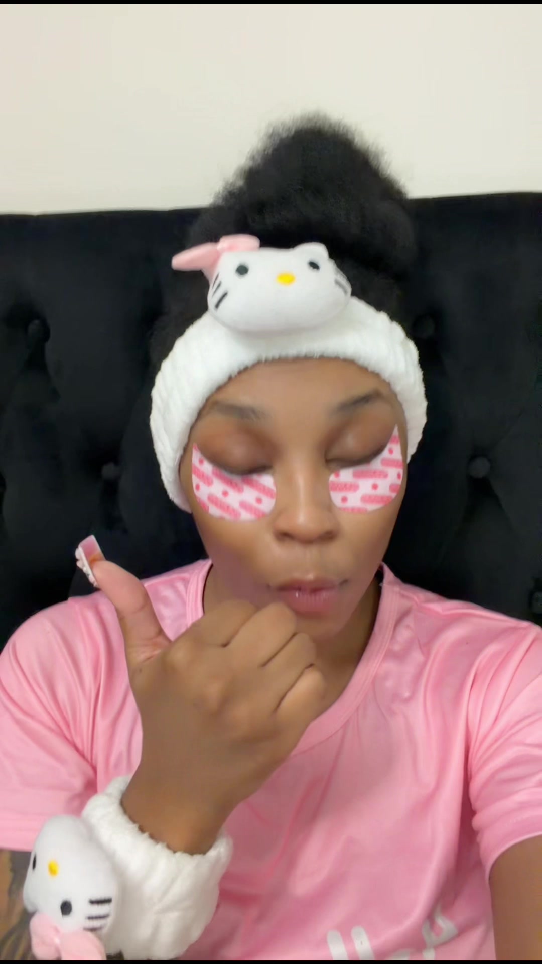 TikTok post by @itskoldkilla for Bask and Lather Co. Caption reads: @Bask and Lather Co   came to the rescue when my....