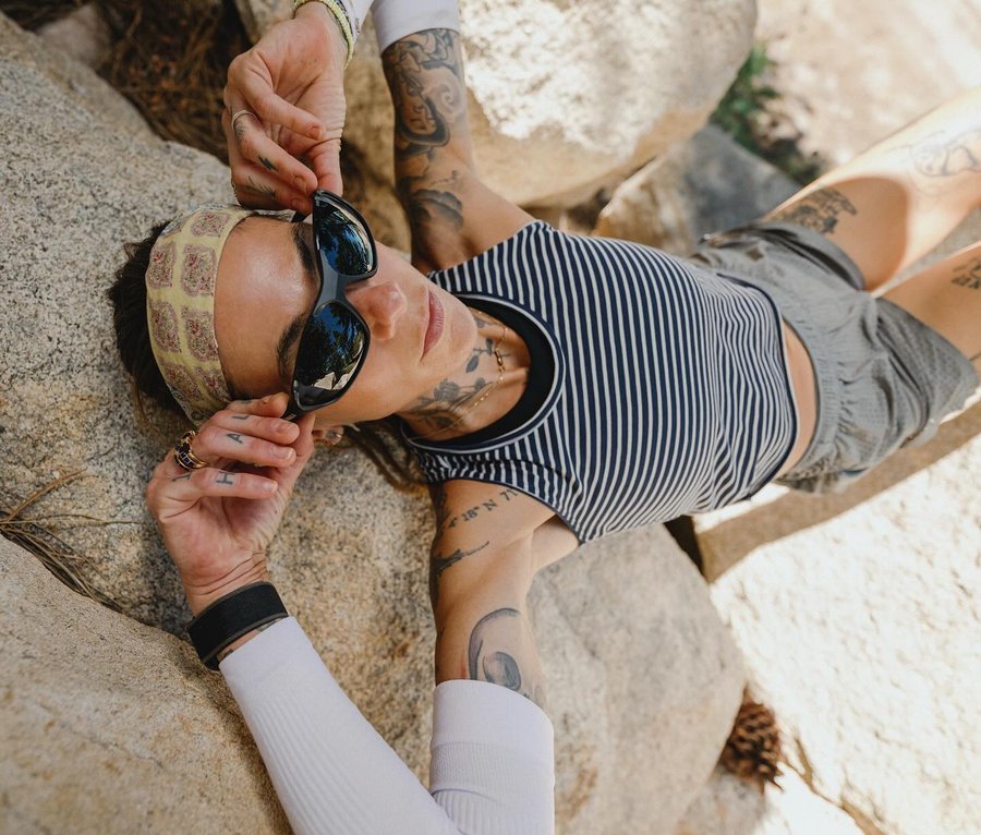 Instagram post by @gersonperson for SMITH Optics. Caption reads: rebirth of the sliders new work for @smithoptics....