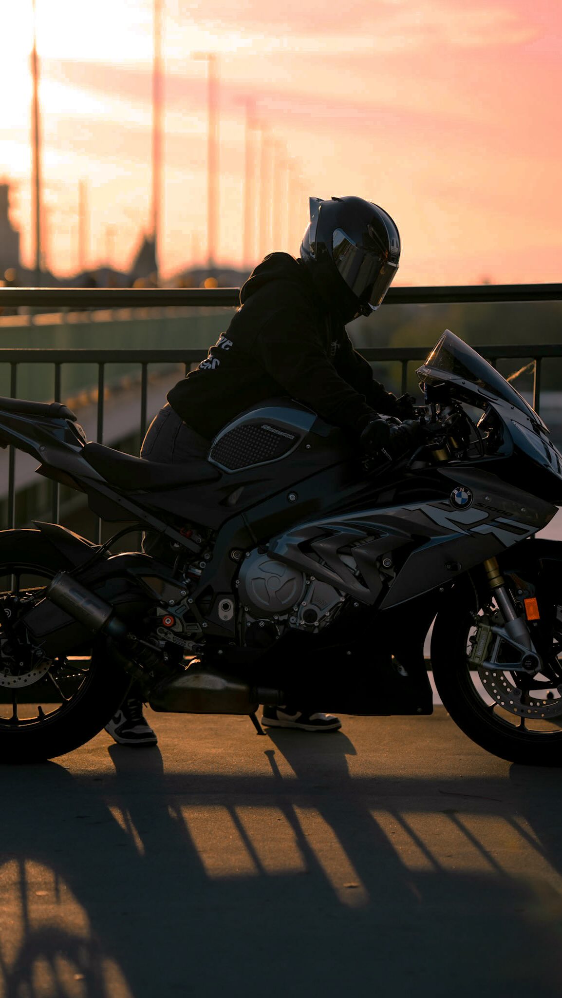 Instagram post by @jeano.moto for Monster Fairings. Caption reads: The one and....