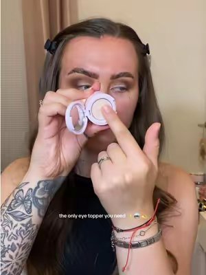 TikTok post by @emilycammmakeup for Jordana Ticia Cosmetics. Caption reads: jtc twinkle tower forever <3 xxx #jordanaticia....