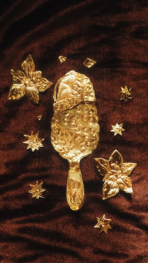 Instagram post by @cocorrina.co for Häagen-Dazs Ice Cream. Caption reads: Inspired by the warmth of hand-crafted brass,....