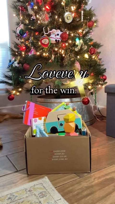 Instagram post by @mama.inreel.life for Lovevery. Caption reads: Take this as the sign you needed. They don’t need....