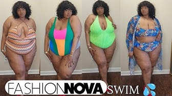 YouTube post by @VictoriaLaShay for Fashion Nova. Caption reads: @FashionNovaCurve by @FashionNova [...].