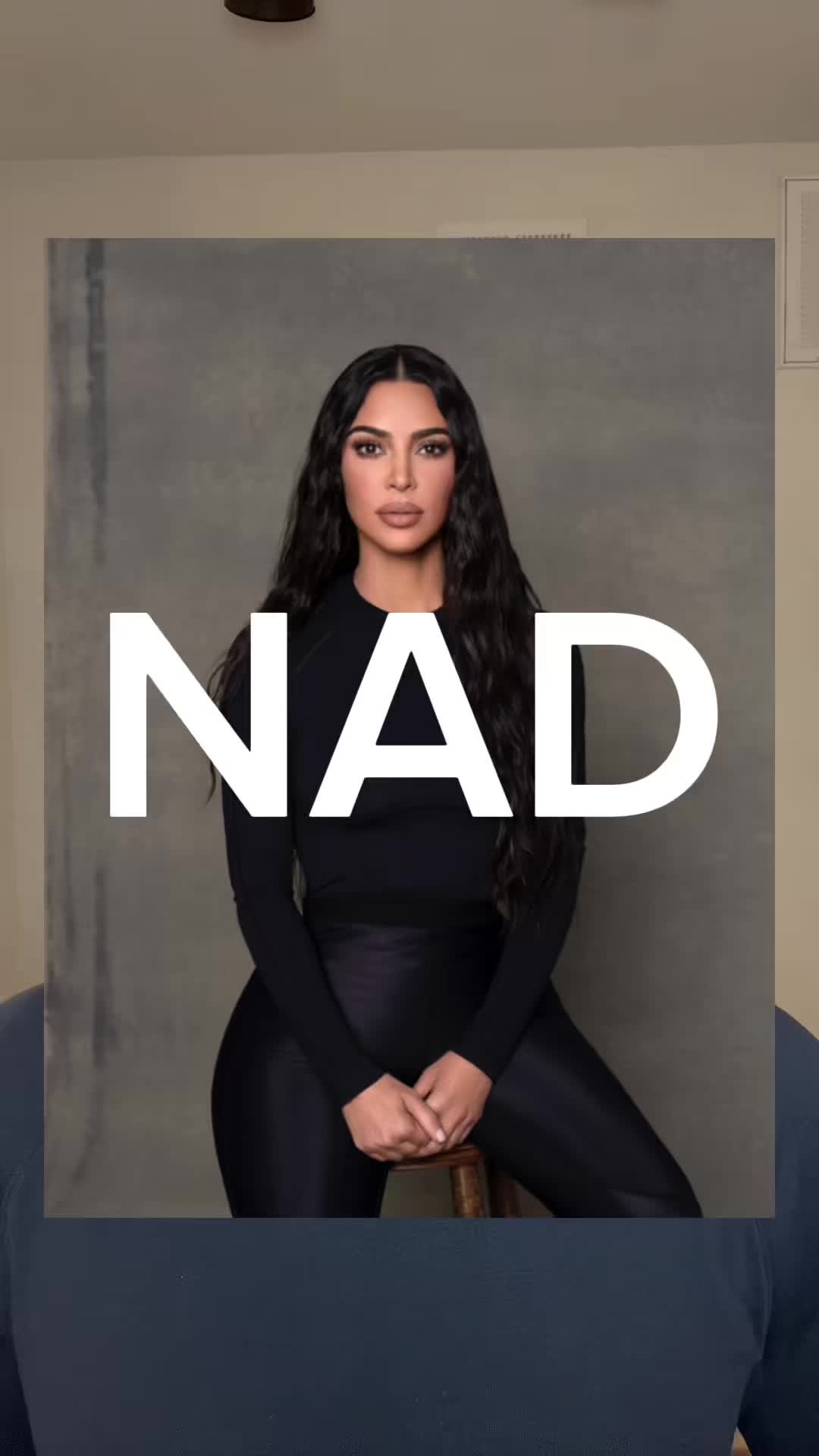 TikTok post by @will.robinsonx for Renue By Science. Caption reads: [...] increase NAD levels #NAD #NMN....