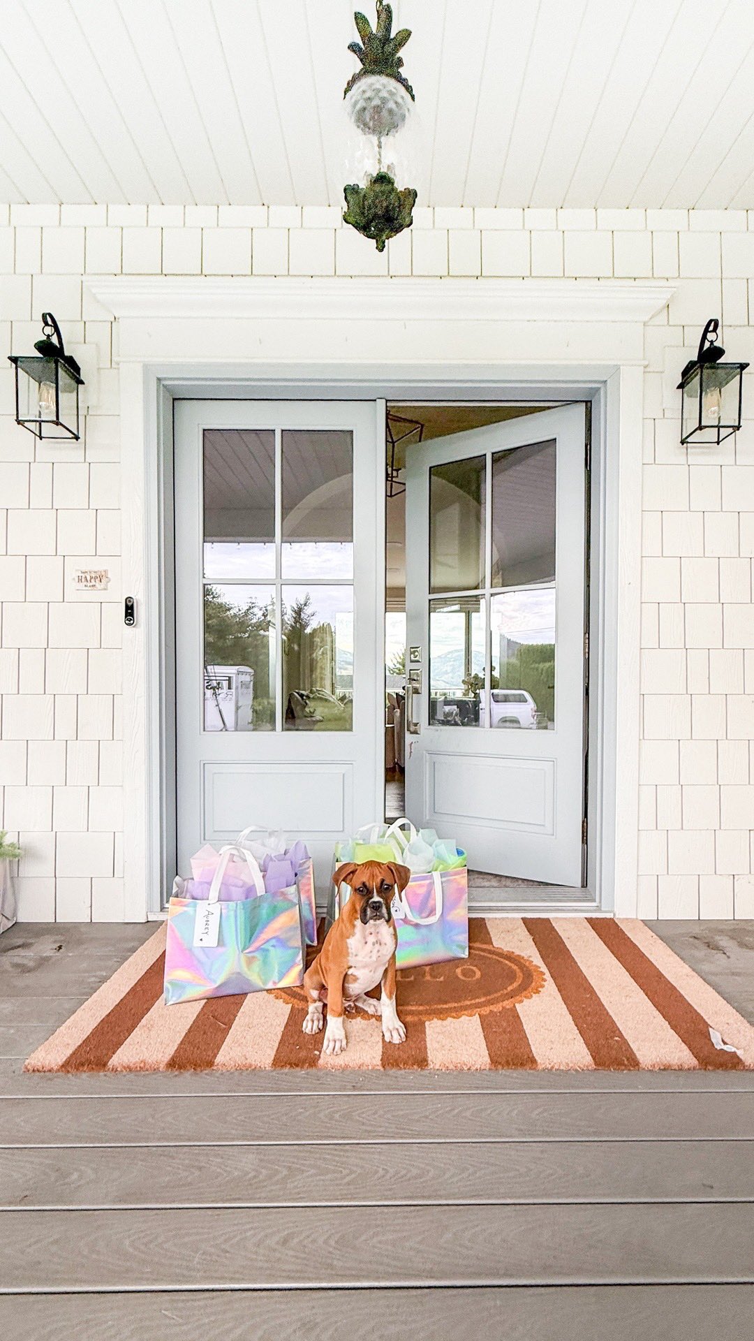 Instagram post by @jillian.harris for Squishmallows. Caption reads: After being engaged for eight years, a lot....