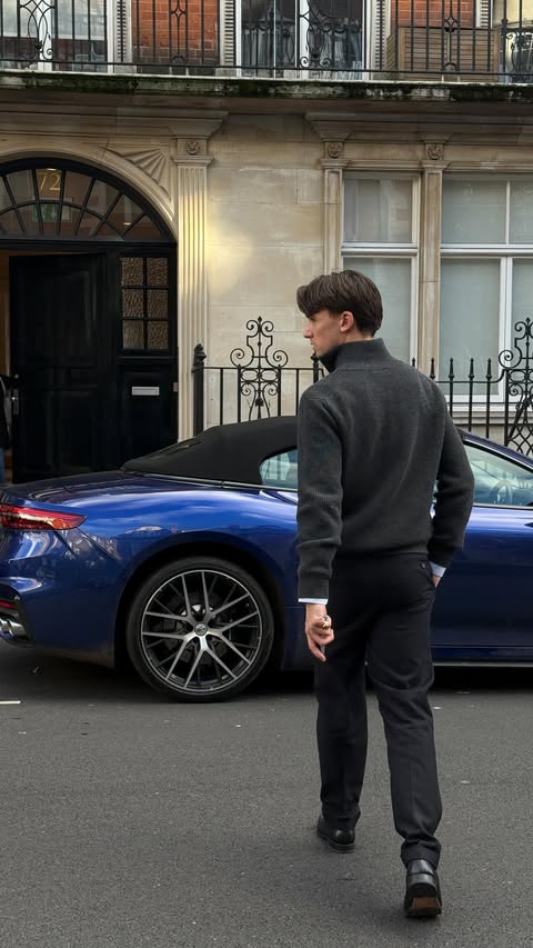 Instagram post by @m.iles for Maserati. Caption reads: taking my top off 

@maserati.