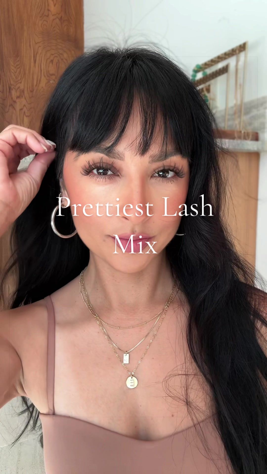 TikTok post by @vibewithvon_e for Brownvenus. Caption reads: [...] soft, natural-but-better look 🖤🤎....