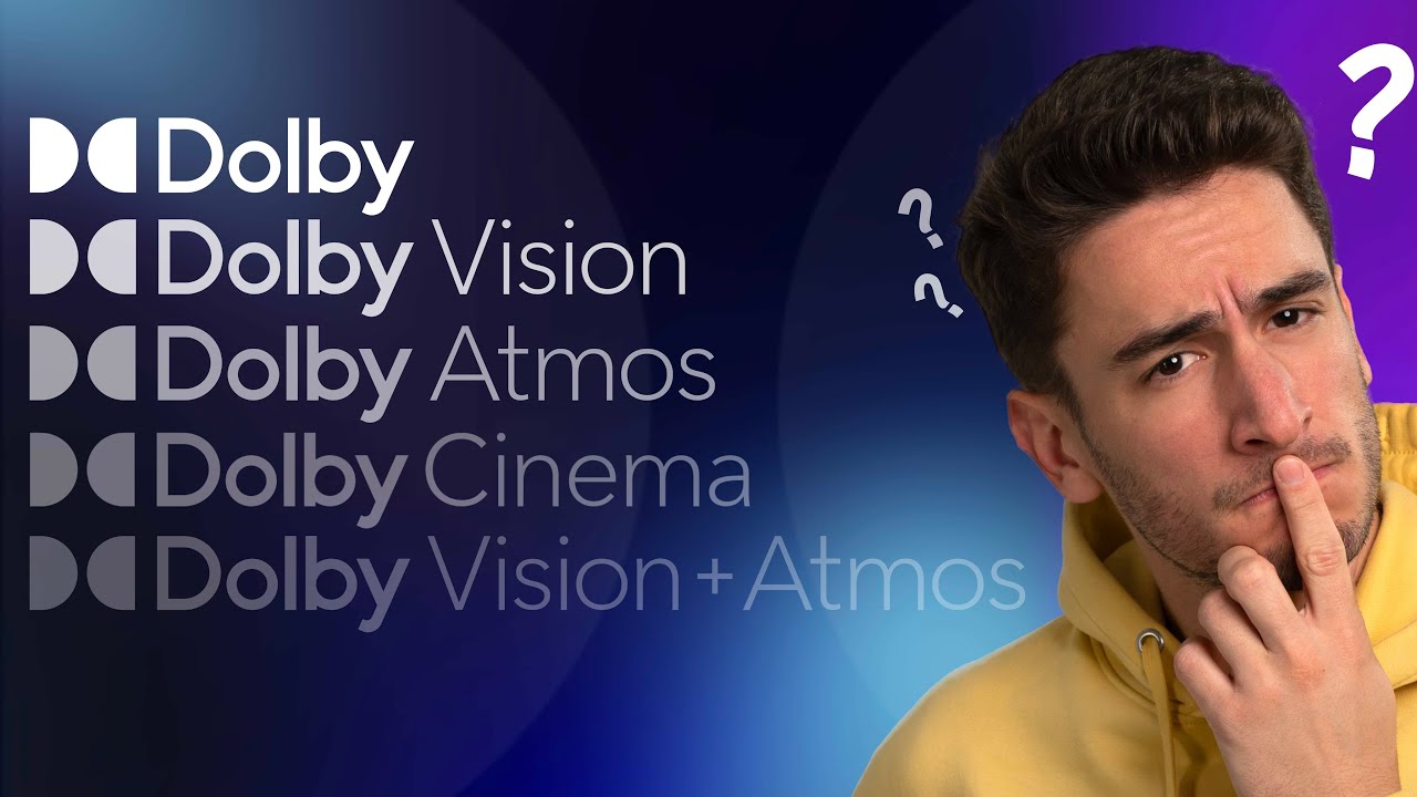 YouTube post by @TheiCollection for IPLN. Caption reads: What the Dolby logo really hides....