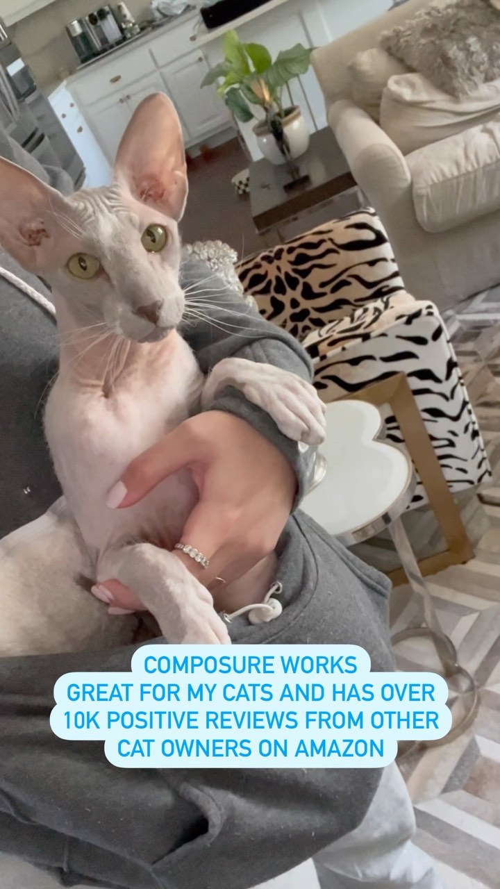 Instagram post by @oriental_shorthair_squad for VetriScience. Caption reads: For my cat’s daily health, I choose to give them....