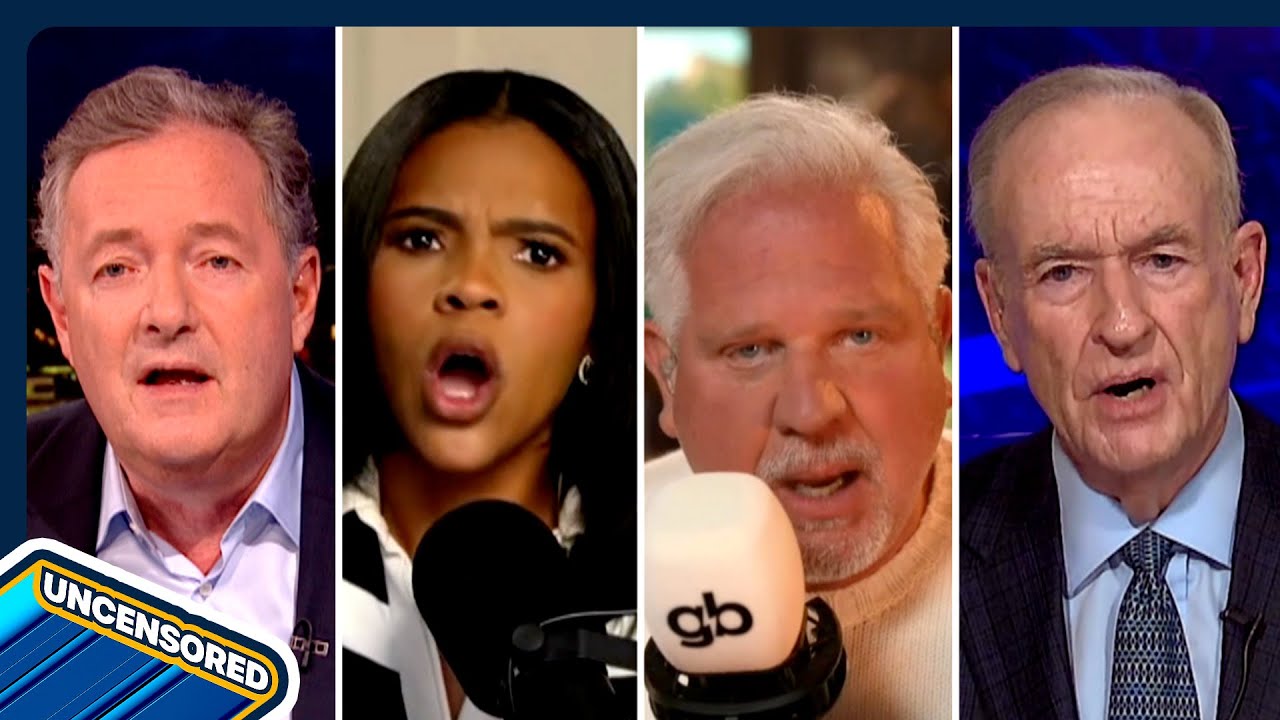 YouTube post by @PiersMorganUncensored for COZY EARTH. Caption reads: ‘A Deal With The DEVIL’  Iran-Israel With Candace....