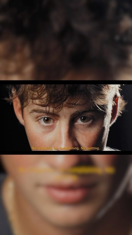 Instagram post by @kameranlevingston for Good Good Golf. Caption reads: I feel like I say this about every commercial I....