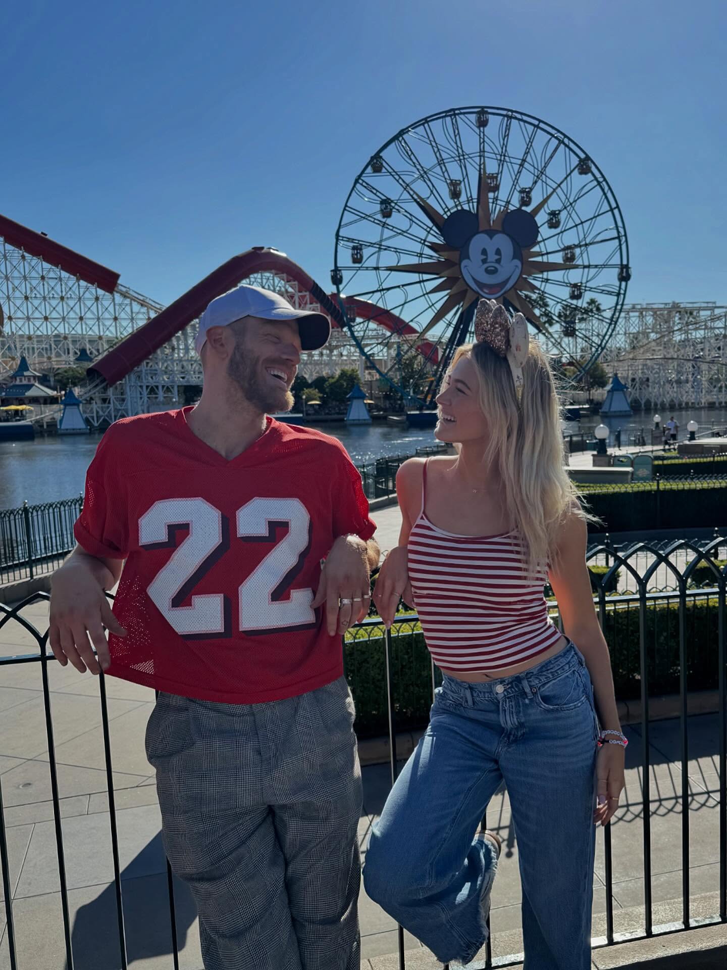 Instagram post by @ryleearnold1 for Disney Channel. Caption reads: Scott and Rylee are gonna bop, bop, bop their way....