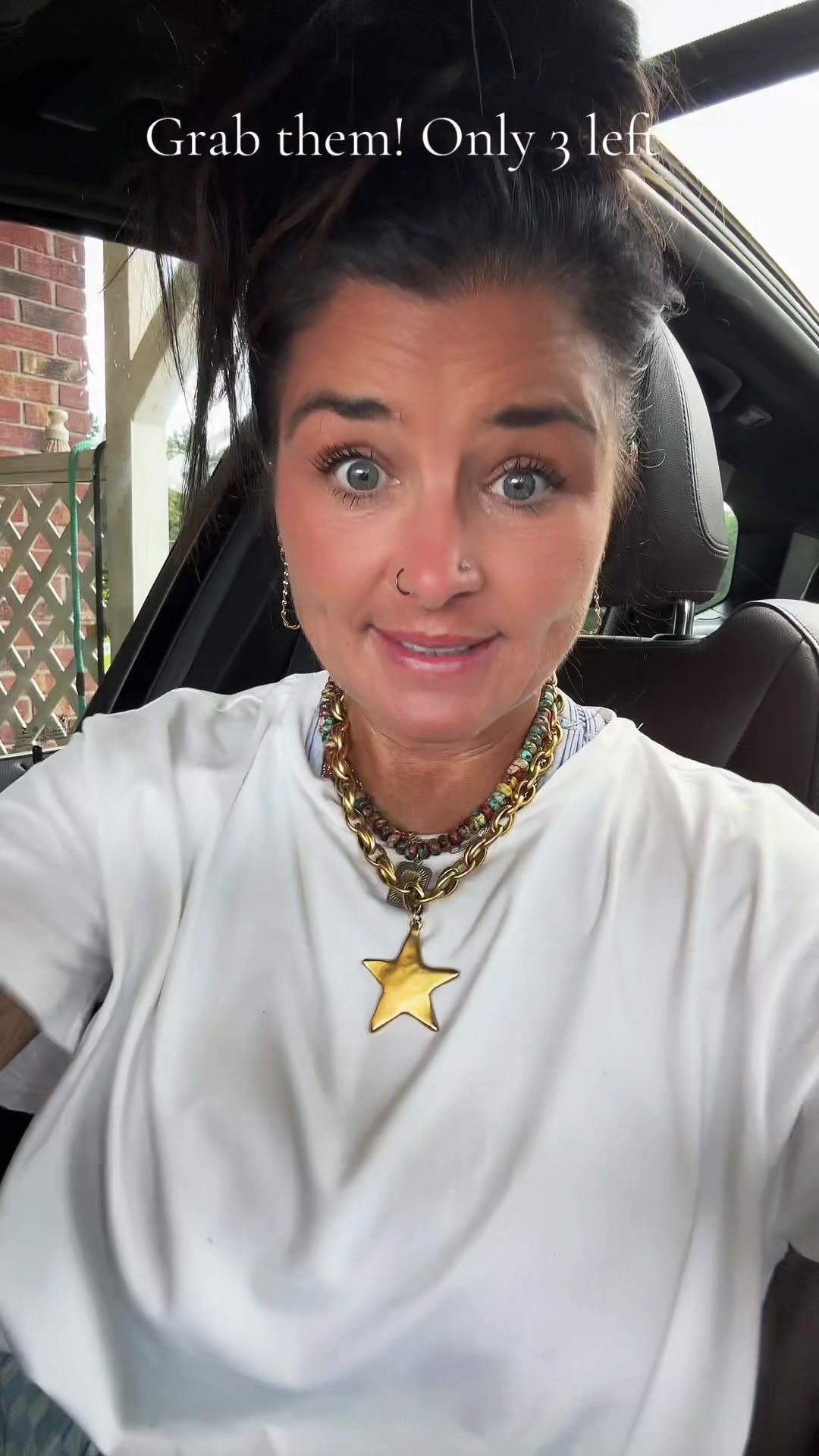 TikTok post by @lisaj000 for Bracha. Caption reads: @WearBracha love these #star #gokd #wearbracha....