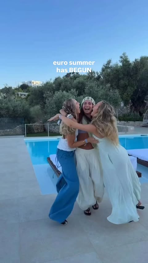 Instagram post by @marymccarths for Free People. Caption reads: [...] euro summer starts now ! all wearing....