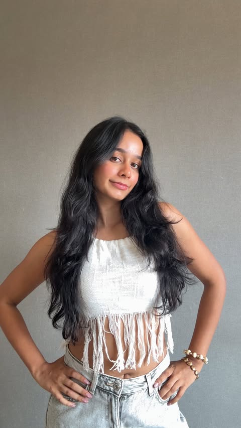 Instagram post by @sunskriti for Livon. Caption reads: [...] taking away all the shine from my hair.....