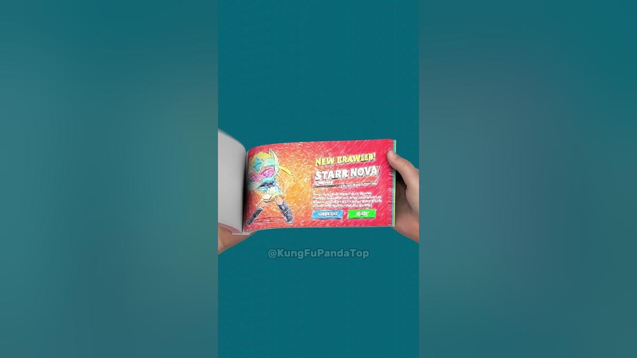YouTube post by @KungFuPandaTop for Clash Royale eSports. Caption reads: Brawl Stars: Who is your favorite Brawler? |....