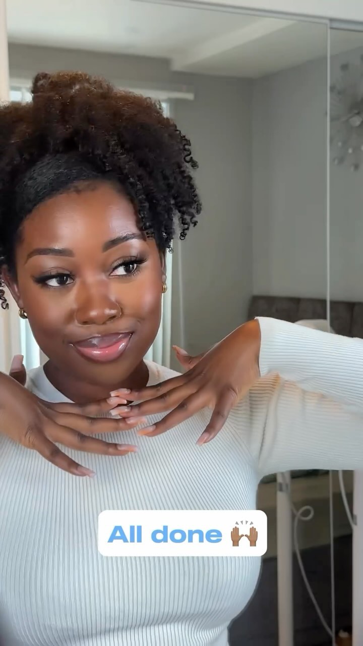 Instagram post by @rachealakua for CURLSMITH. Caption reads: Let’s Re-vamp this old twist out ✨ 

I decided to....