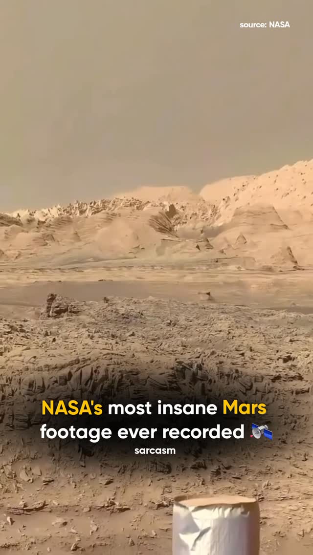 Instagram post by @sarcastic_us for NASA. Caption reads: #throwback: NASA released stunning panoramic....