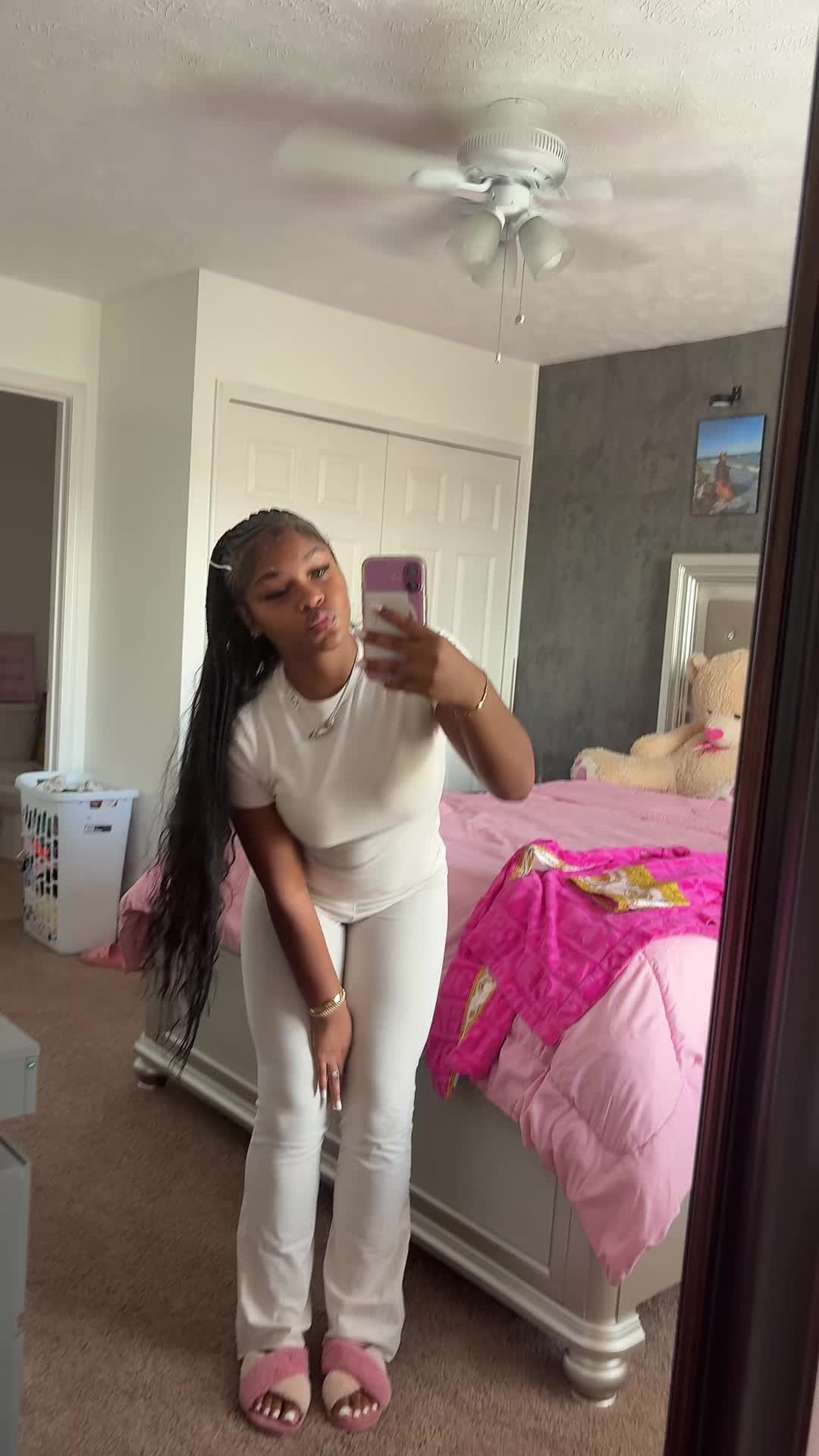 TikTok post by @lifewitabaddie.ee for PUMIEY. Caption reads: I’m Inlove with ts set😍😍@PUMIEY fashion....