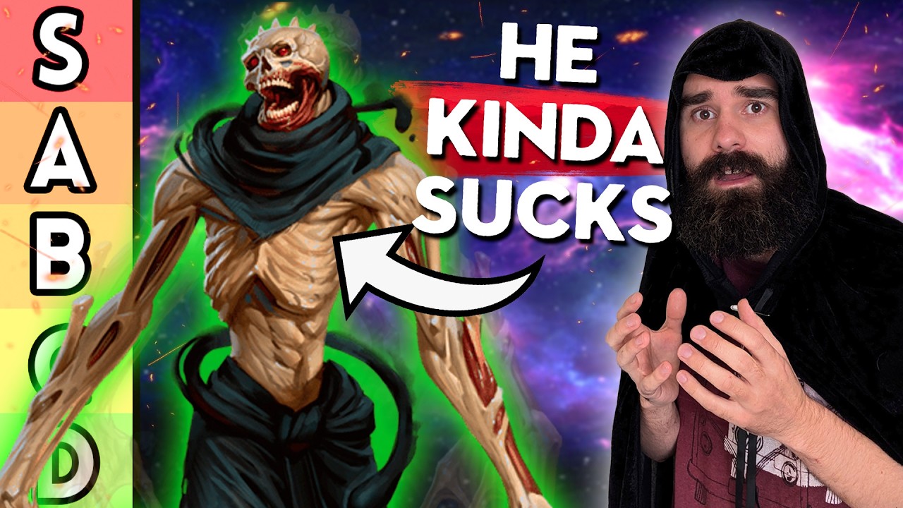 YouTube post by @DnDShorts for World Anvil. Caption reads: Ranking Every WARLOCK In D&D.