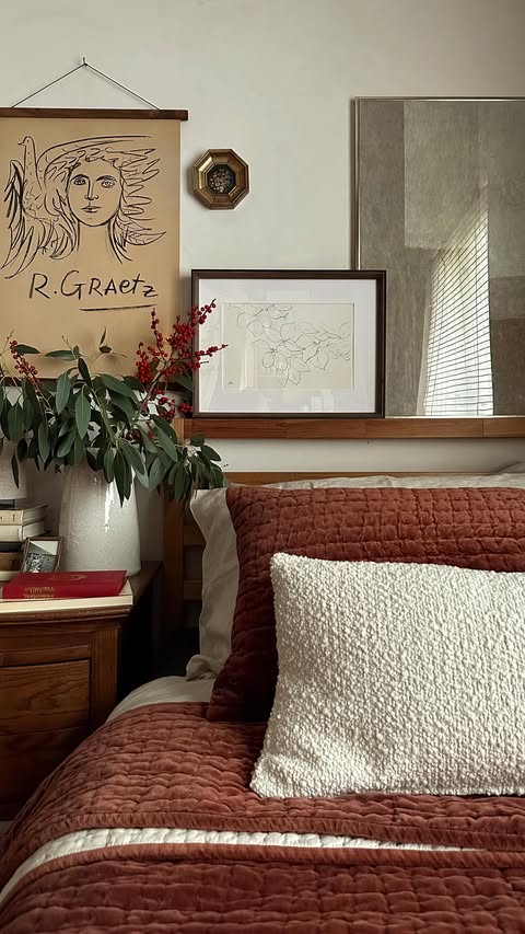 Instagram post by @polly.florence for The Cotswold Company. Caption reads: [ad] Settling in on these slower winter days with....