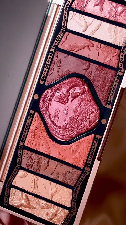 Instagram post by @micaelaladavisbeauty for Florasis. Caption reads: [...] is this makeup or art? Swatching the....