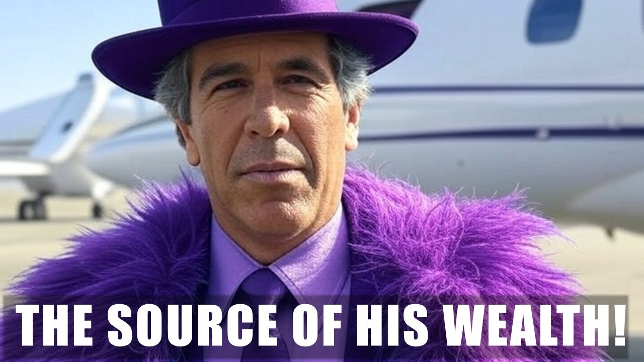 YouTube post by @PBoyle for Brilliant.org. Caption reads: Epstein - Follow The Money!.
