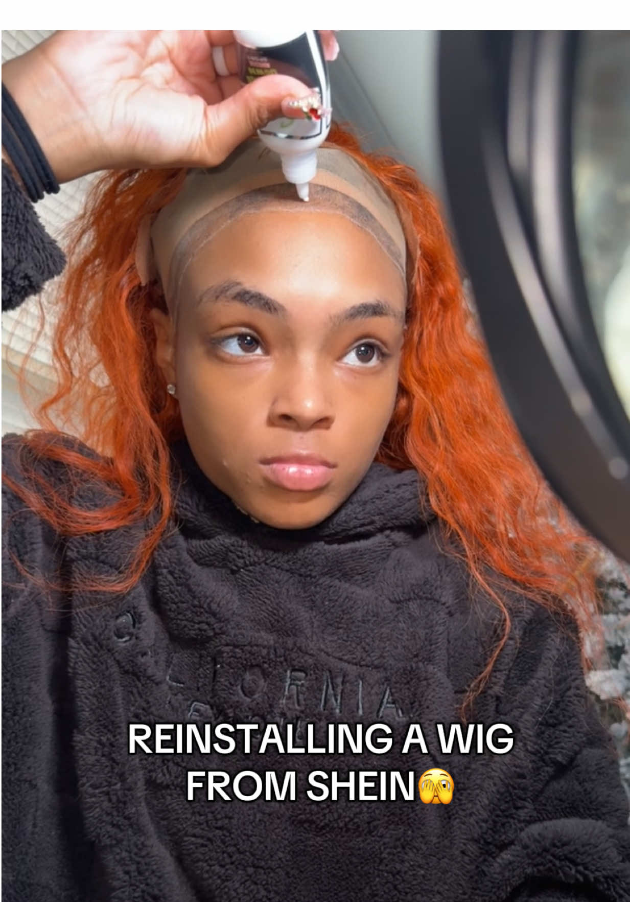 TikTok post by @aziamikayle for Shein.wig. Caption reads: [...] good for 1 to 2 installs to be real!....