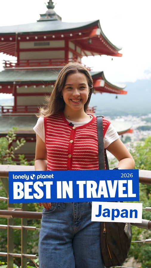 Instagram post by @whatthepato for Lonely Planet. Caption reads: #ad You deserve an escape, and few places deliver....